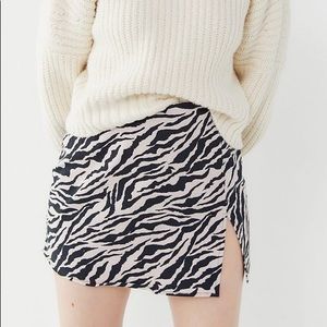 BDG Zebra Print Mini Skirt